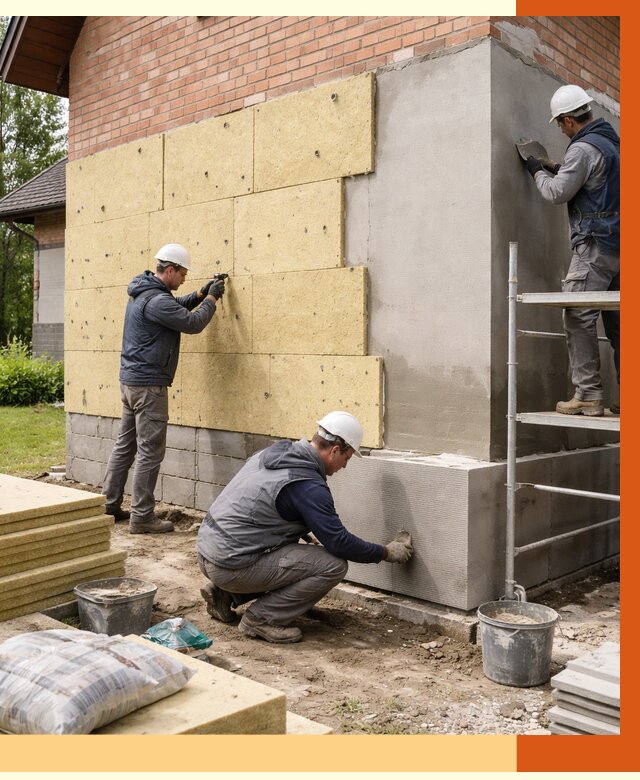 Утепление частного дома в Ржеве под ключ от 7709 руб/м2 — недорого | ТепломастерРжв