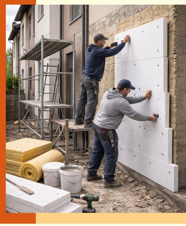 Утепление таунхауса с гарантией комфорта в Ржеве