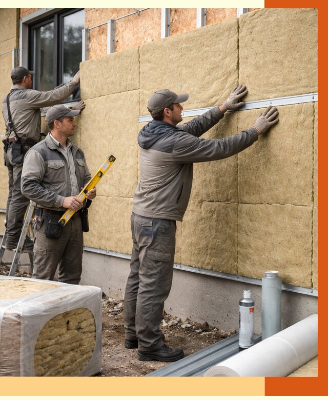 Утепление дома из SIP панелей в Ржеве от 6373 руб./м² под ключ | ТепломастерРжв