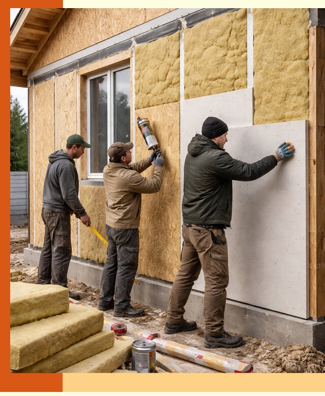 Профессиональное утепление дома из SIP-панелей в Ржеве