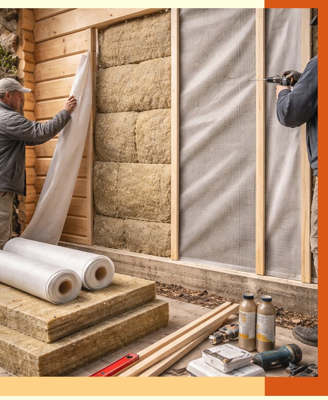 Утепление дома из минибруса в Ржеве от 4626 руб/м2 — заказать профессионально | ТепломастерРжв