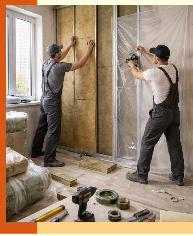 Утепление квартиры изнутри профессионально в Ржеве