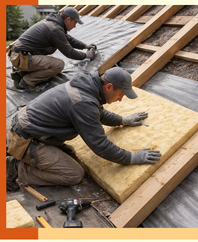 Профессиональное утепление крыши в Ржеве качественно и надежно