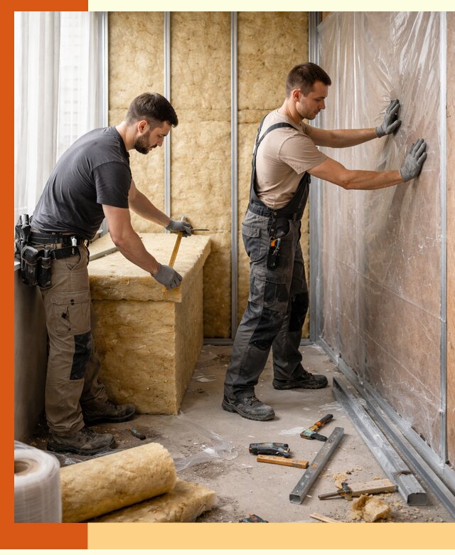 Профессиональное утепление лоджии в Ржеве эффективно и надежно