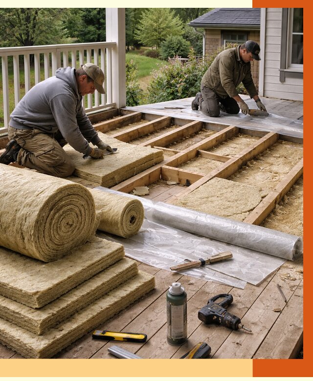 Утепление террасы в Ржеве от 4317 руб./м2 — утеплить террасу под ключ | ТепломастерРжв