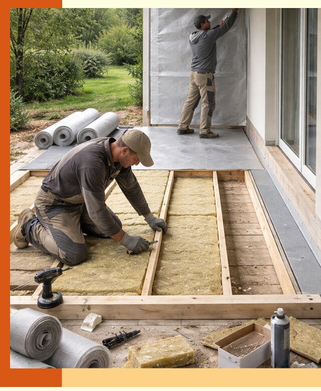 Утепление террасы в Ржеве — тепло и защита круглогодично