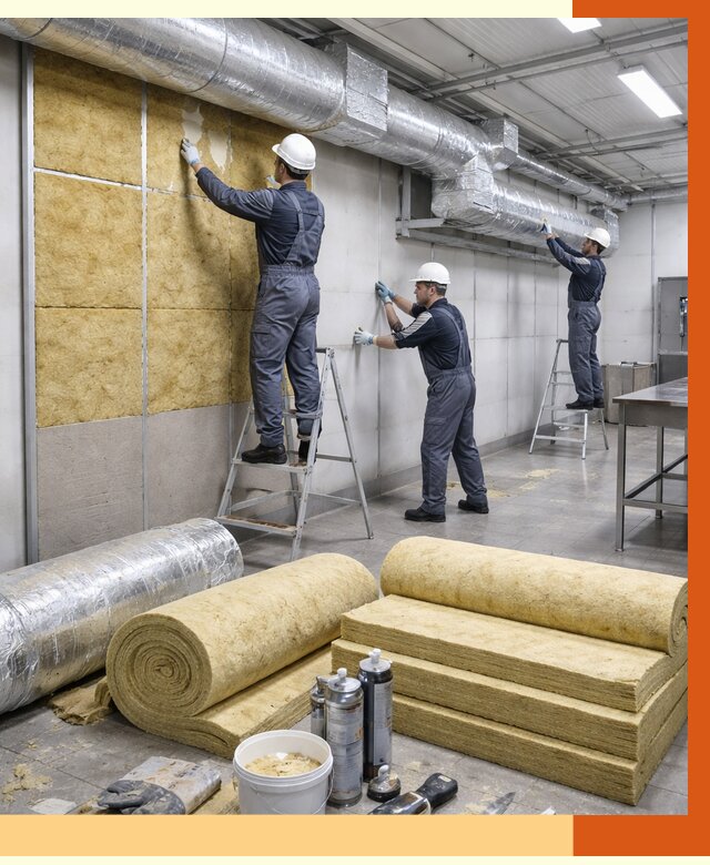 Утепление пищевого цеха в Ржеве от 12849 руб./м² — комплексно под ключ | ТепломастерРжв