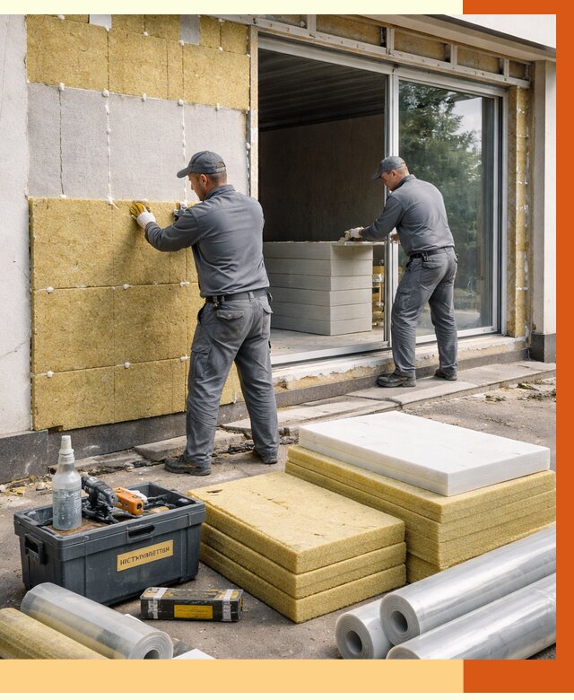 Утепление торгового павильона в Ржеве от 14905 руб./м² под ключ | ТепломастерРжв