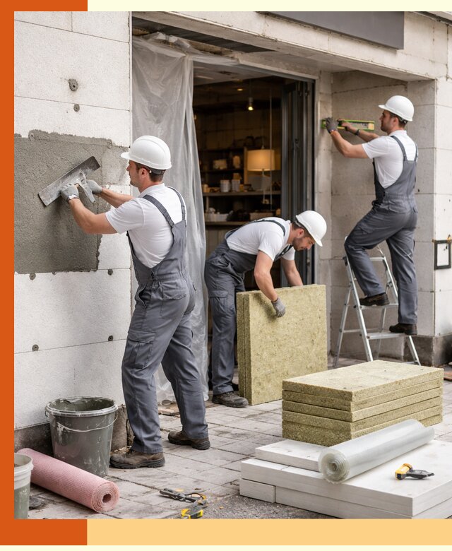 Утепление кафе в Ржеве: профессиональная теплоизоляция и монтаж