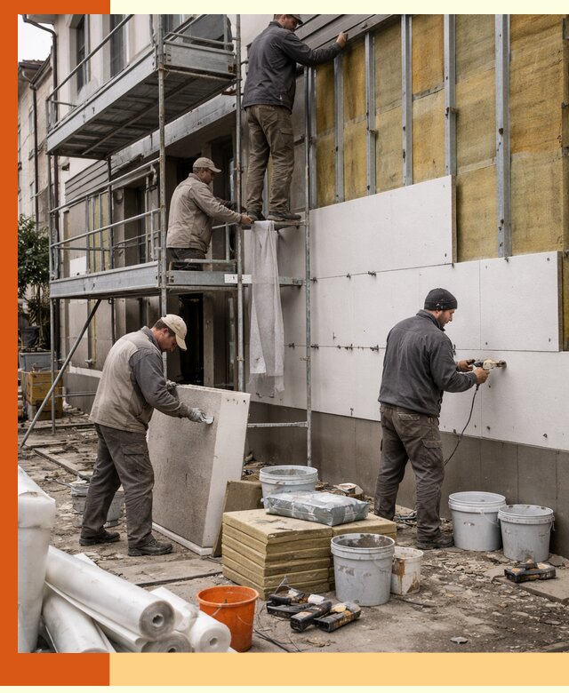 Утепление гостиницы под ключ в Ржеве с гарантией качества