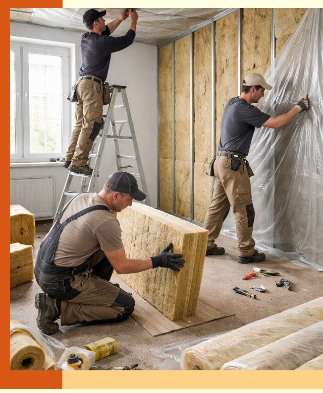 Утепление офисных помещений под ключ в Ржеве