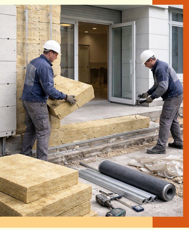 Утепление медицинского центра в Ржеве под ключ от 12849 руб./м² | ТепломастерРжв