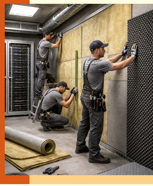 Утепление серверной комнаты профессионально в Ржеве