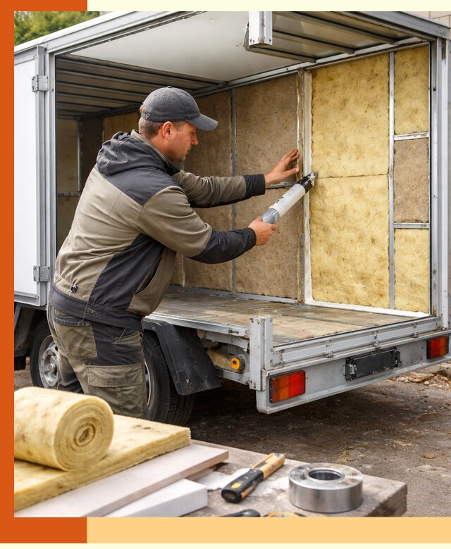 Профессиональное утепление прицепа в Ржеве для любых условий