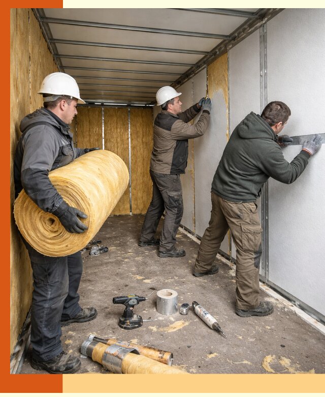 Утепление рефрижераторного контейнера в Ржеве профессионально и надежно