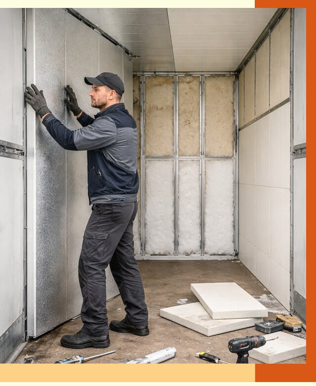 Утепление холодильного кузова в Ржеве от 13877 руб. под ключ | ТепломастерРжв