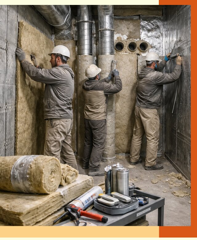 Утепление венткамеры в Ржеве под ключ от 1490 руб. — профессионально | ТепломастерРжв