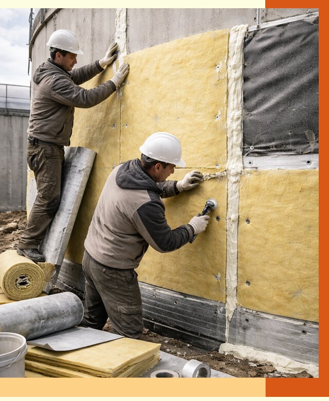 Утепление резервуара в Ржеве от 28267 руб/м2 — монтаж ППУ и комплекс под ключ | ТепломастерРжв