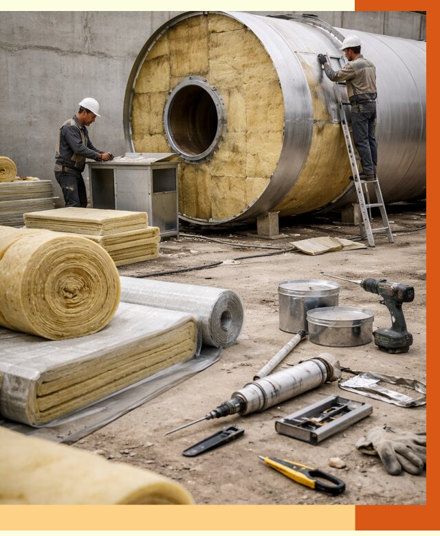 Утепление резервуара с топливом в Ржеве от 28267 руб. под ключ | ТепломастерРжв