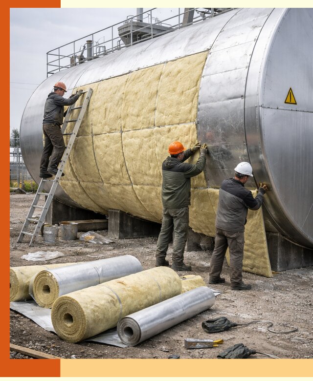 Утепление резервуаров с топливом в Ржеве надежно и экономично