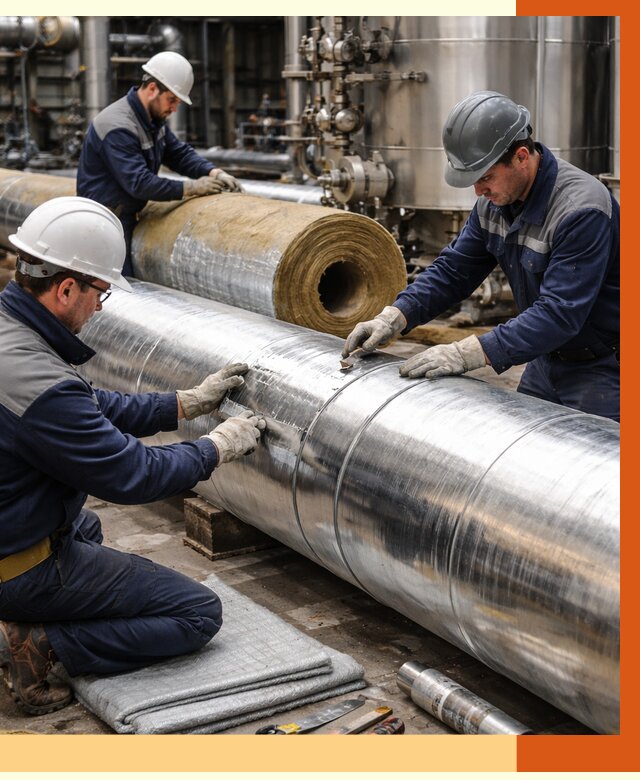 Утепление технологического оборудования в Ржеве от 4317 руб. за м2 | ТепломастерРжв