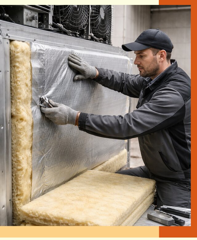 Утепление холодильного агрегата в Ржеве от 8737 руб. под ключ | ТепломастерРжв