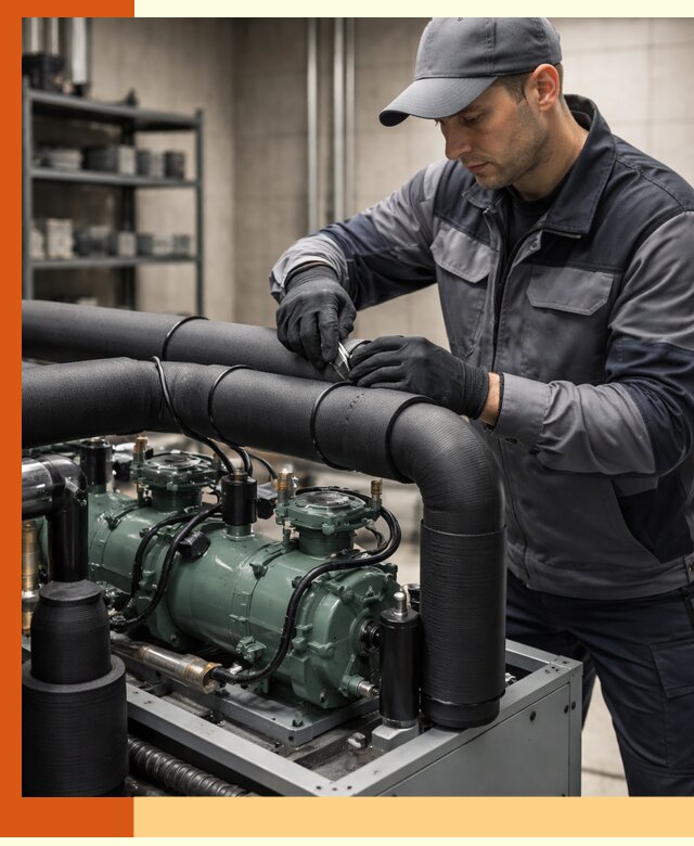 Утепление холодильного агрегата и теплоизоляция в Ржеве