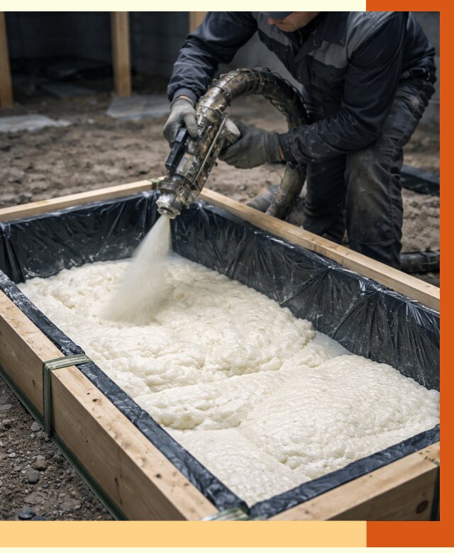 Заливка ППУ в формы в Ржеве от 2570 руб. — утепление форм под ключ | ТепломастерРжв