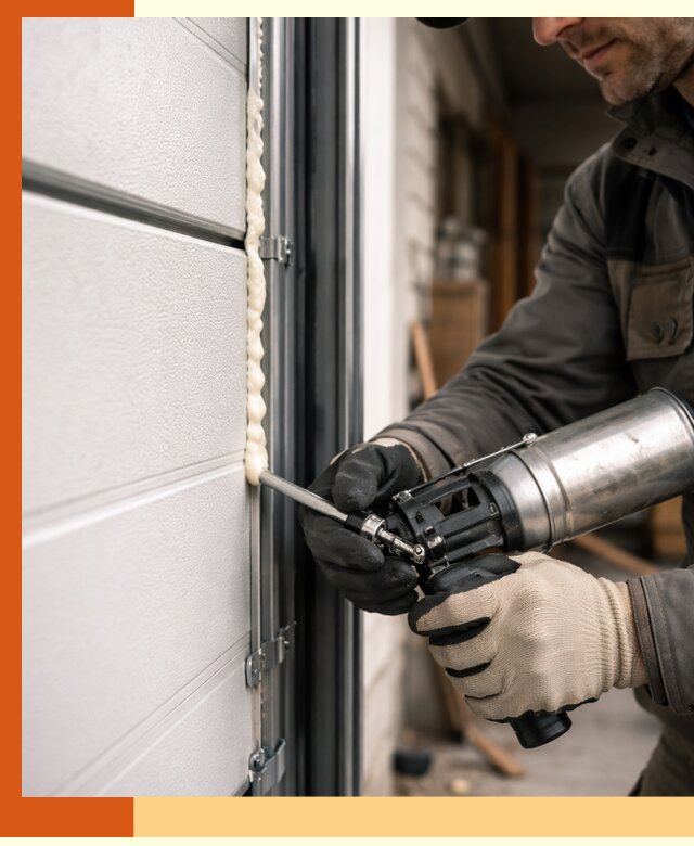 Заполнение пустот ворот в Ржеве профессионально и герметично