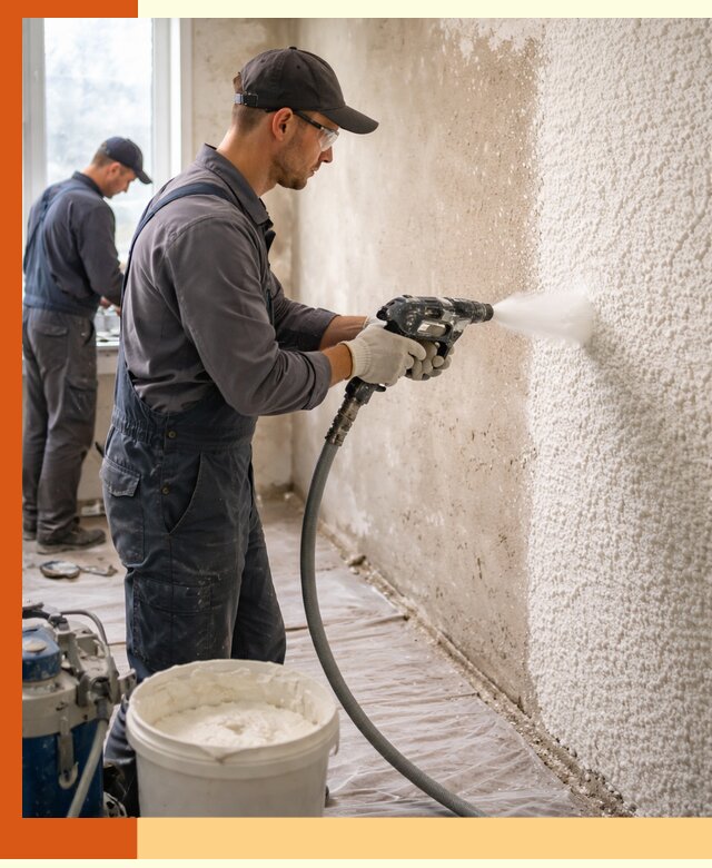 Утепление стен жидкой теплоизоляцией в Ржеве для квартир и домов