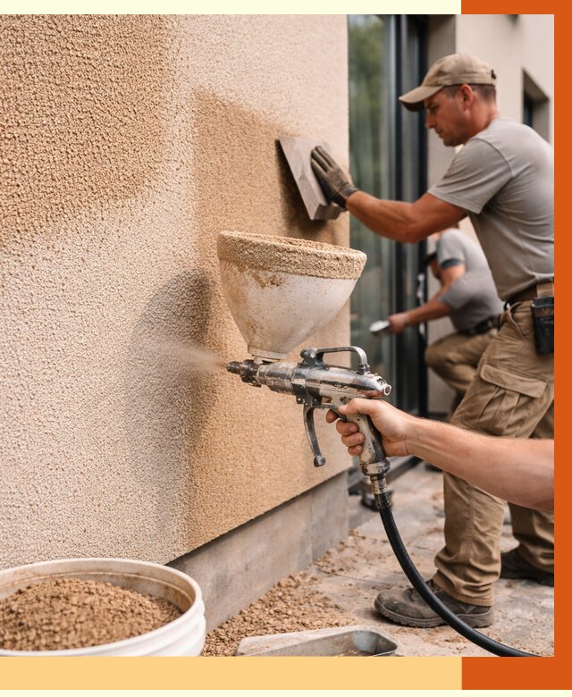 Утепление фасада жидкой пробкой в Ржеве от 4934 руб./м² под ключ | ТепломастерРжв