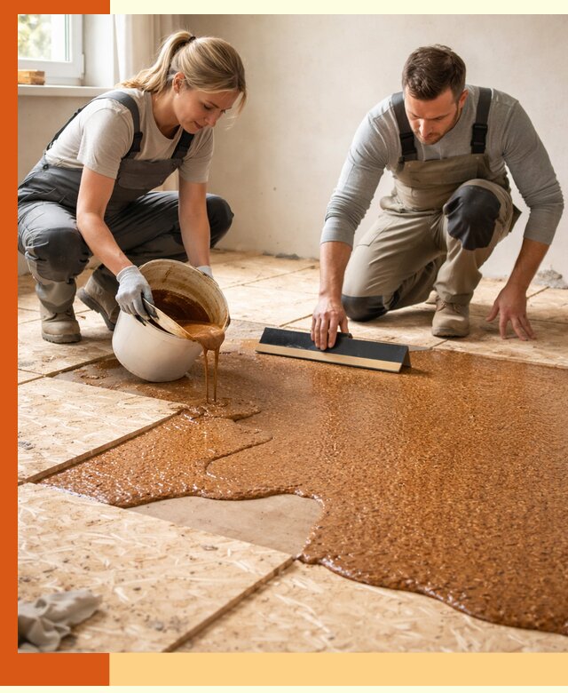 Утепление пола жидкой пробкой в Ржеве для квартир и домов