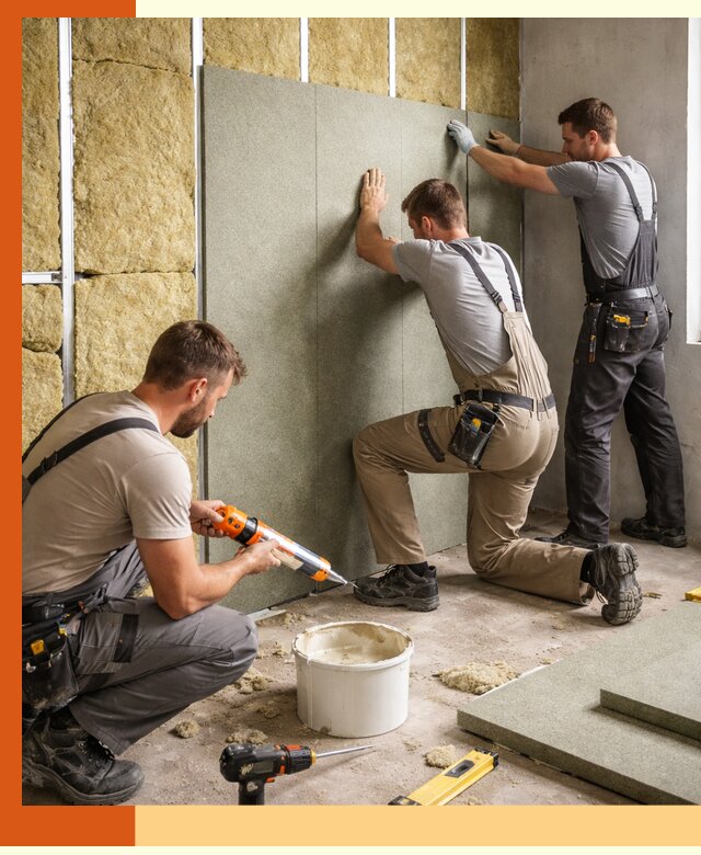 Профессиональная шумоизоляция стен в Ржеве для квартир и домов