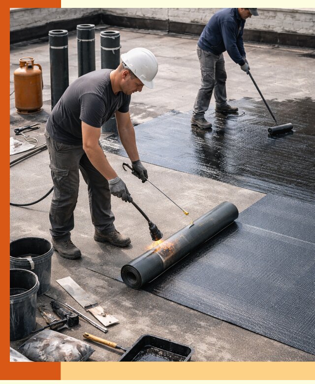 Гидроизоляция кровли в Ржеве — надежная защита от протечек