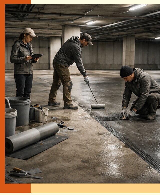 Гидроизоляция паркинга в Ржеве: качественная защита зданий