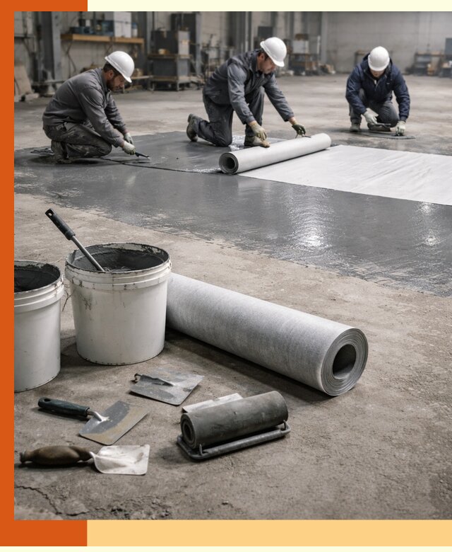 Гидроизоляция промышленного пола в Ржеве — защита и долговечность