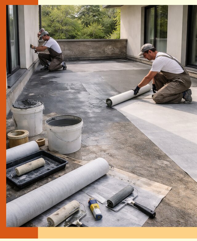 Гидроизоляция террасы в Ржеве — надежная защита от влаги и протечек