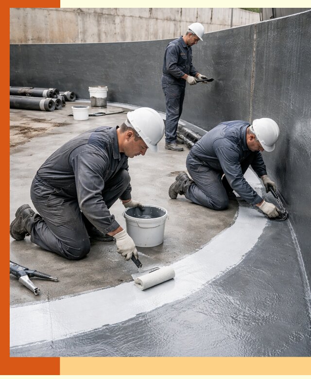 Гидроизоляция резервуара для топлива в Ржеве