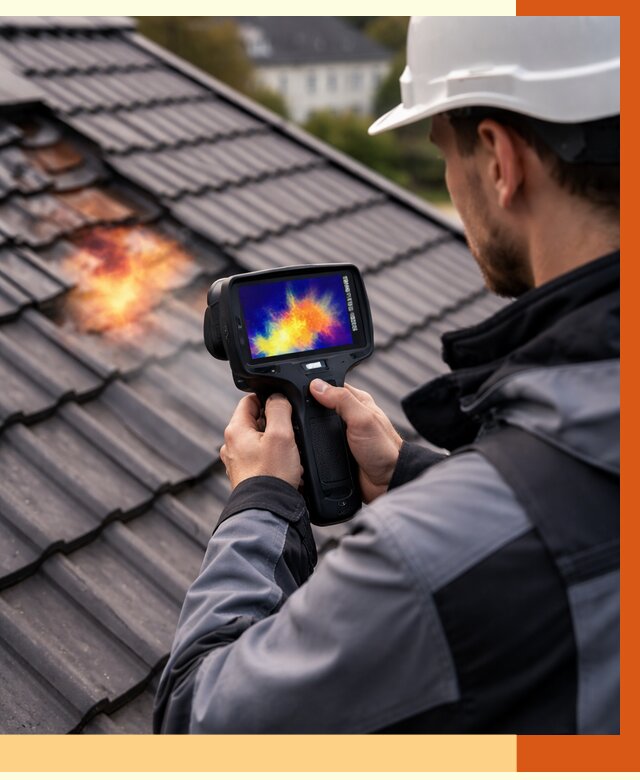 Тепловизионное обследование кровли в Ржеве от 4626 руб. — ТепломастерРжв под ключ