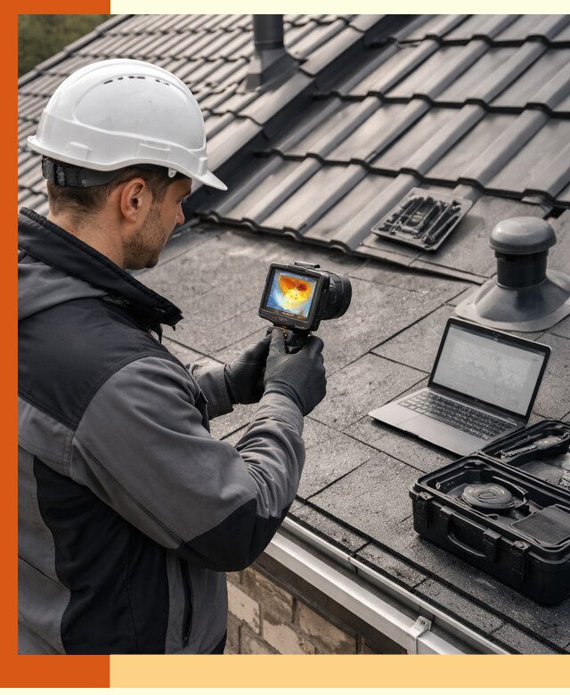 Тепловизионное обследование кровли в Ржеве для выявления дефектов
