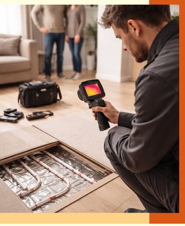 Тепловизионное обследование теплого пола в Ржеве от 4626 руб. — ТепломастерРжв