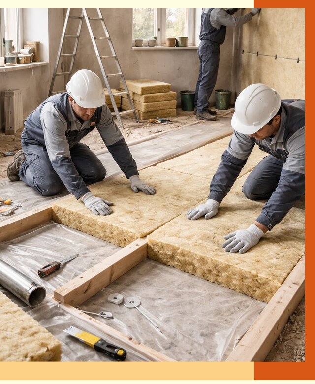 Восстановление теплоизоляции в Ржеве от 8737 руб. — ремонт утепления под ключ | ТепломастерРжв