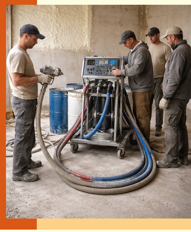 Аренда установки для напыления ППУ в Ржеве на выгодных условиях